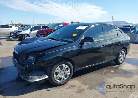 2010 Hyundai Elantra Gls from USA, damaged, VIN KMHDU4AD8AU181577